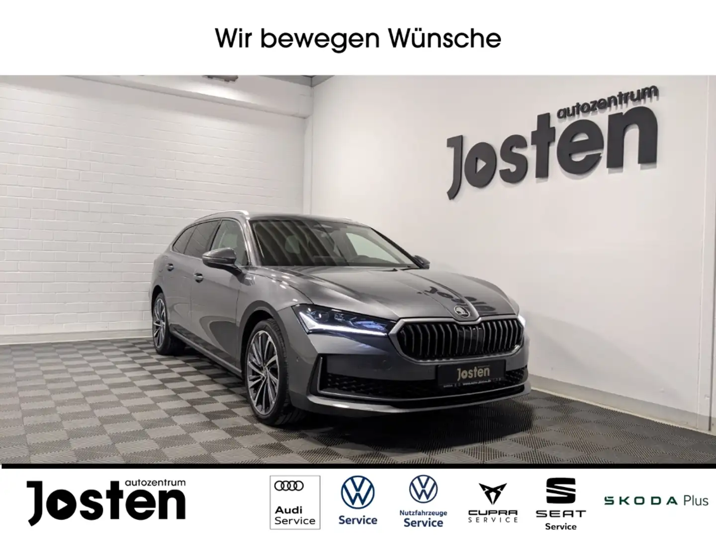 Skoda Superb L & K  2.0 TSI 4x4  STANDHZG. HUD ACC Grau - 1