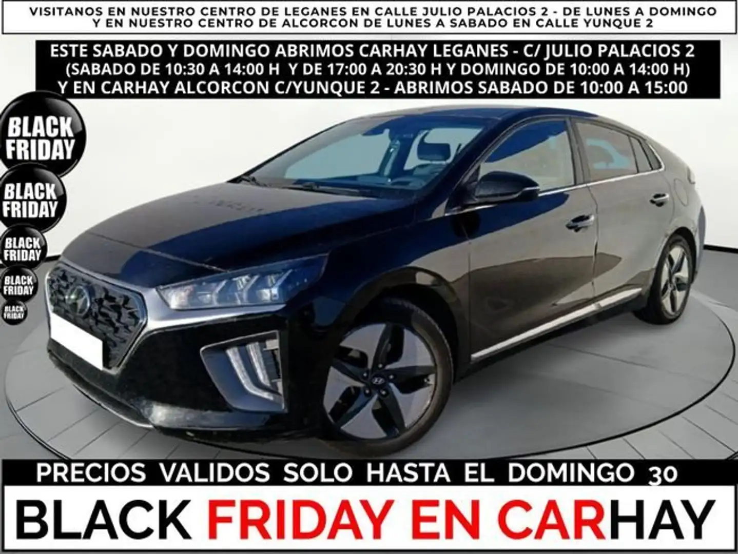 Hyundai IONIQ 1.6 GDI HEV TECNO DCT Schwarz - 1