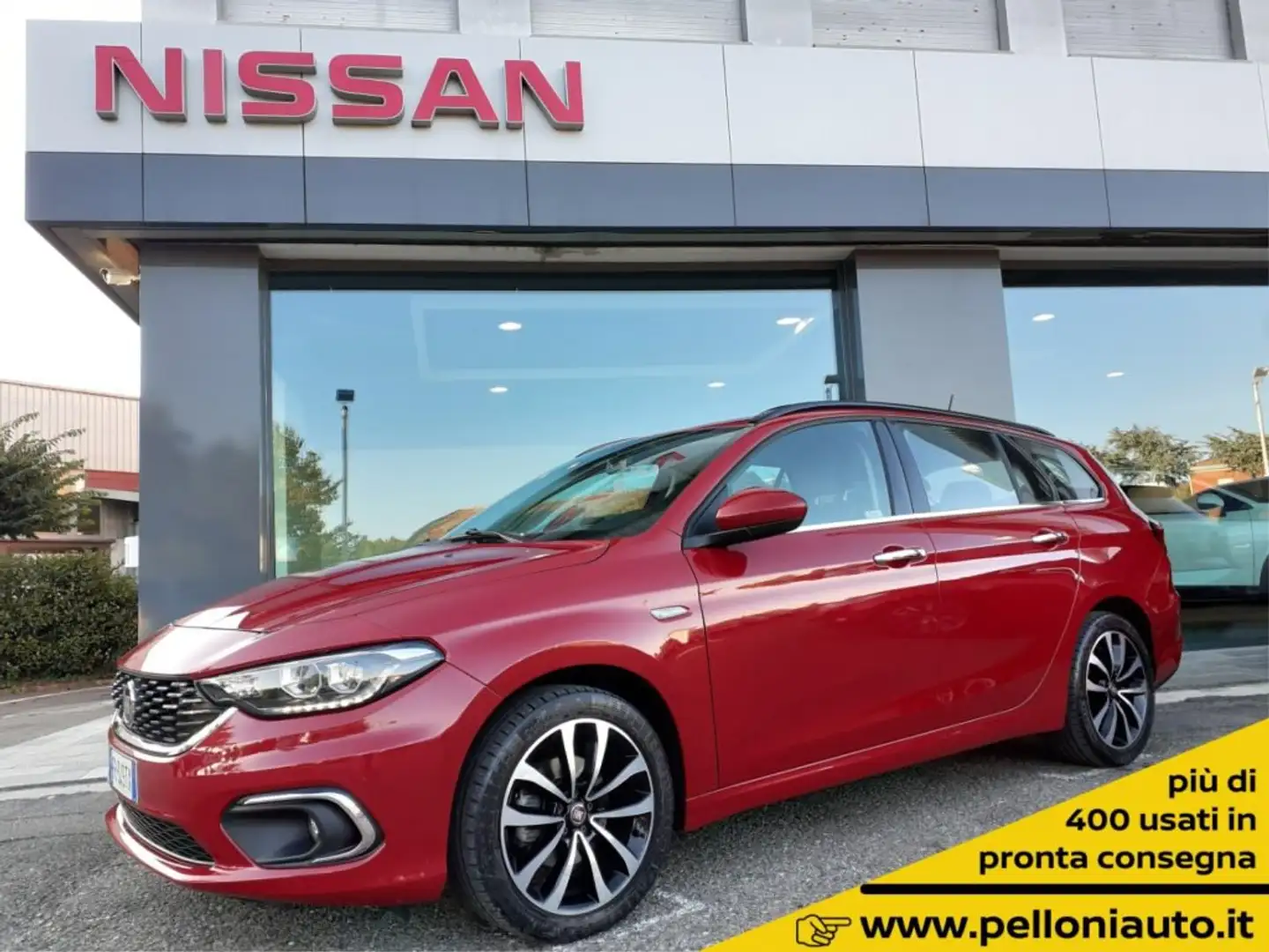 Fiat Tipo 1.4 T-Jet 120CV SW Lounge 1°PROP-KM CERTIFICATI Rosso - 1