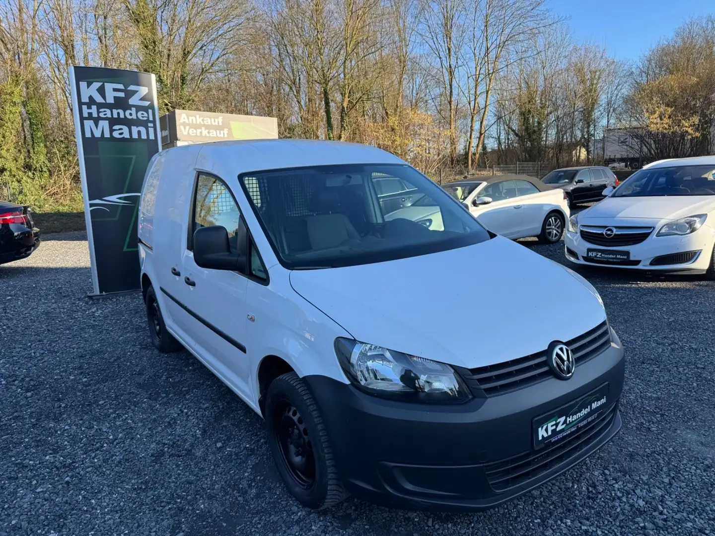 Volkswagen Caddy Kasten Kombi Kasten*Klima*Navi Blanc - 1