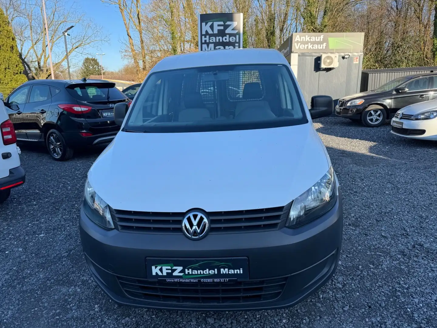 Volkswagen Caddy Kasten Kombi Kasten*Klima*Navi Blanc - 2