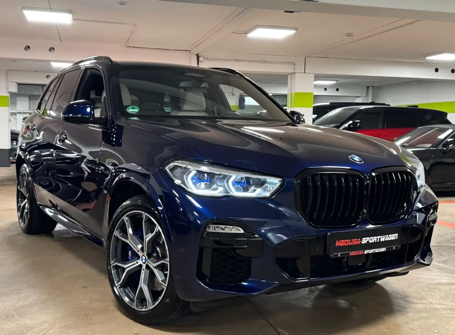 BMW X5 M50 i INDIVIDUAL M-SPORT HARMAN KARDON FULL! Mavi - 1