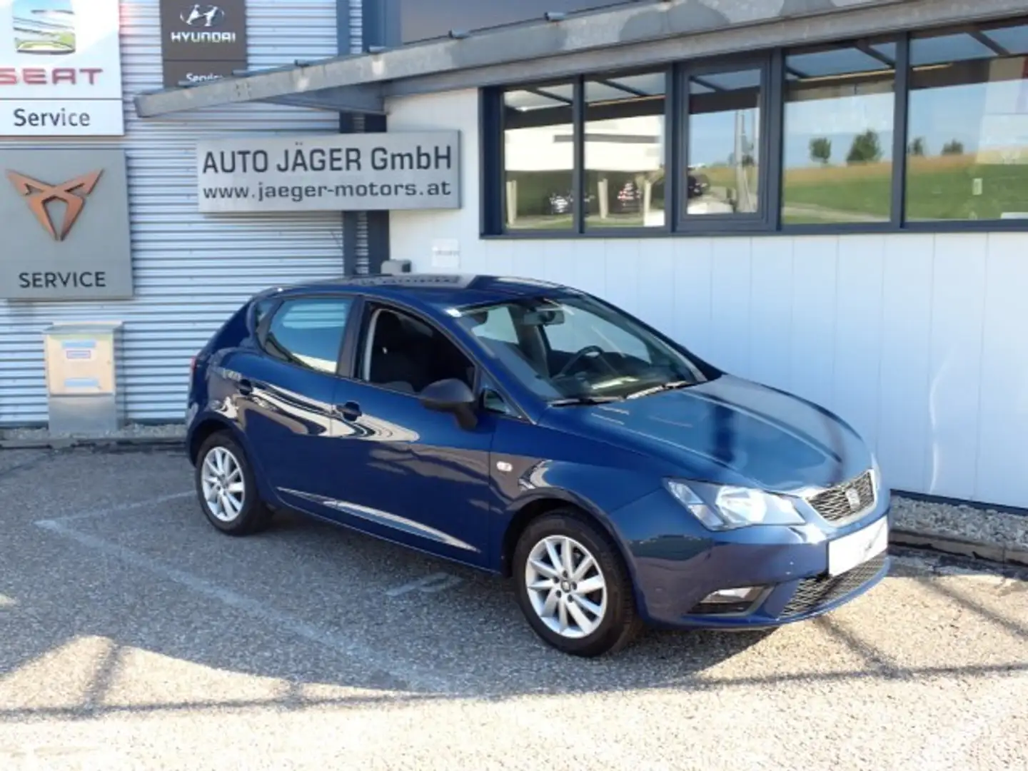 SEAT Ibiza 1,0 NEBELSCHEINWERFER ALU KLIMA Blau - 1