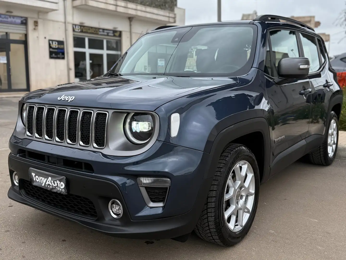 Jeep Renegade 1.6 mjt Limited 130cv FULL LED,NAVI,APP CONNECT Bleu - 1