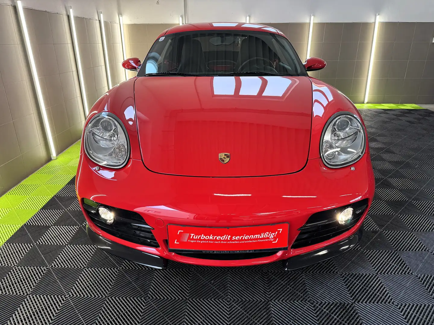 Porsche Cayman S 3,4 Sportauspuff/Bi-Xenon/Design-Paket/Spoiler Rot - 2