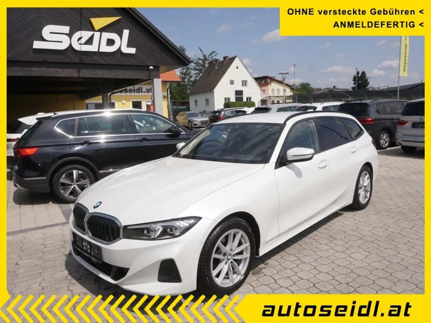 BMW 318 d Touring Aut. *2023er+WIDESCREEN* Weiß - 1