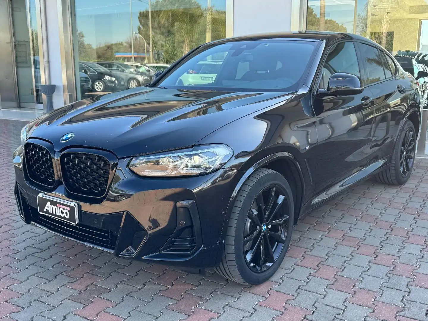 BMW X4 xDrive20d 48V Msport mhev Karbon Total Black 2021 Fekete - 1