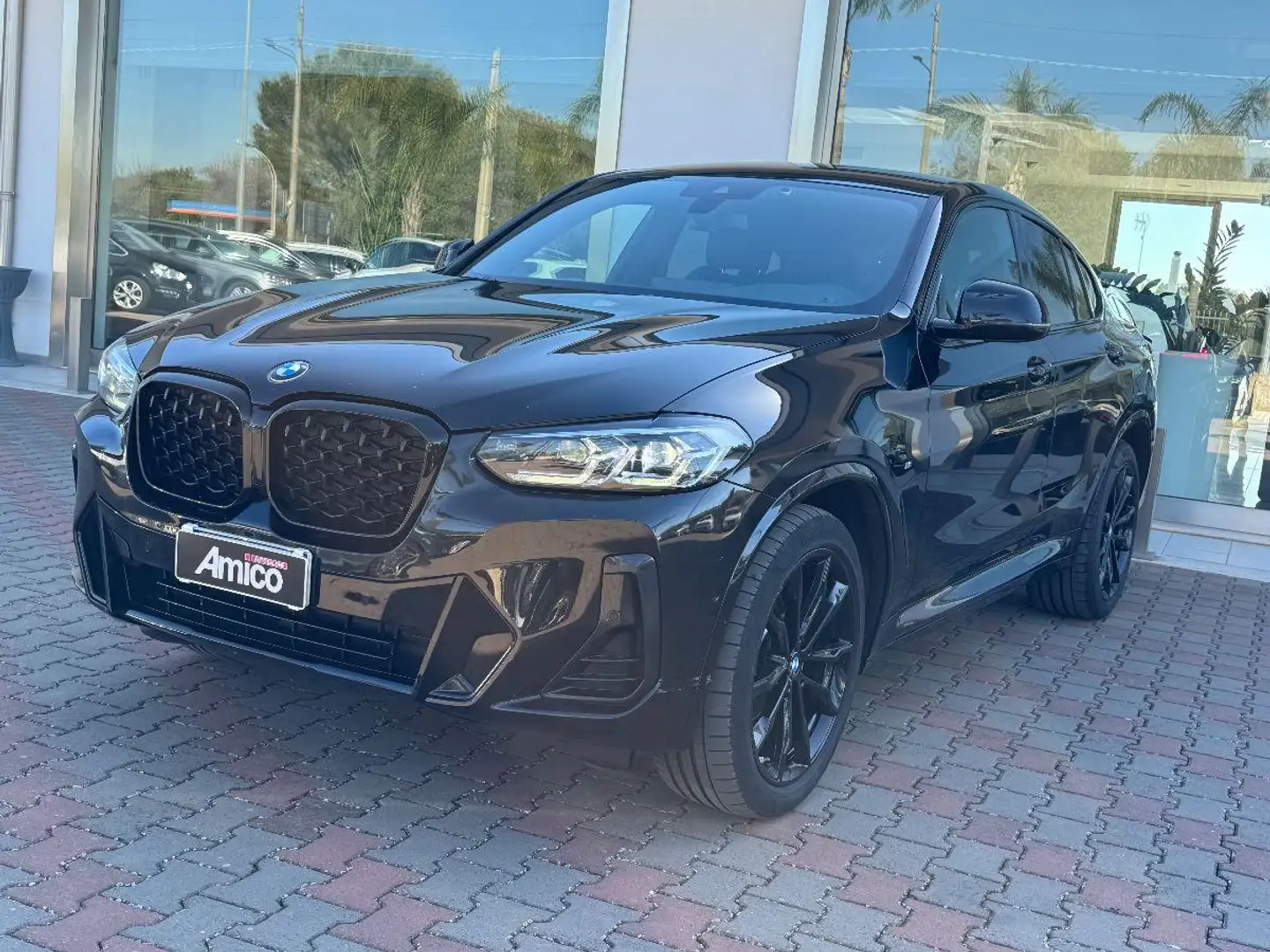 BMW X4 xDrive20d 48V Msport mhev Karbon Total Black 2021 Fekete - 2
