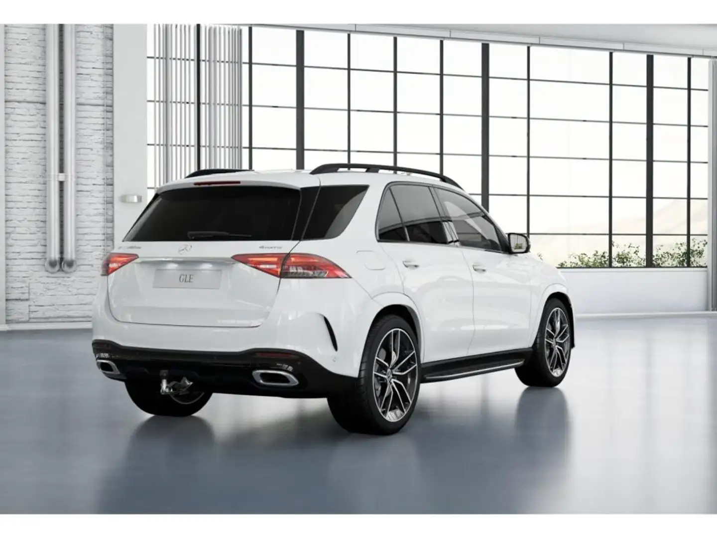 Mercedes-Benz GLE 350 de 4M AMG-Sport/AIRM/AHK/MLB/HUD/360/22" Weiß - 2