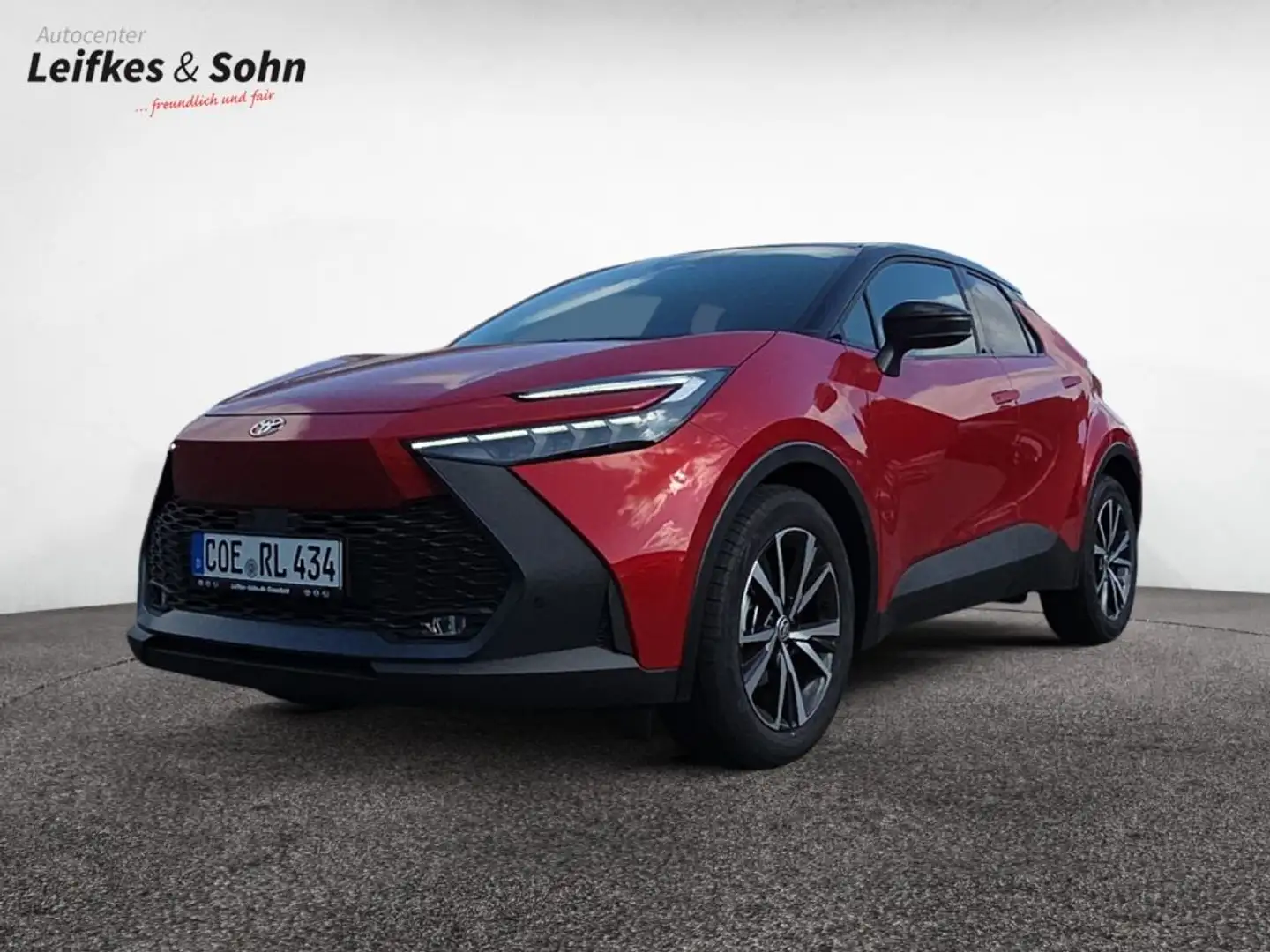Toyota C-HR C-HR 2.0 Hybrid Teampl.*Technik-Paket*RFK*PDC*Navi Rouge - 1