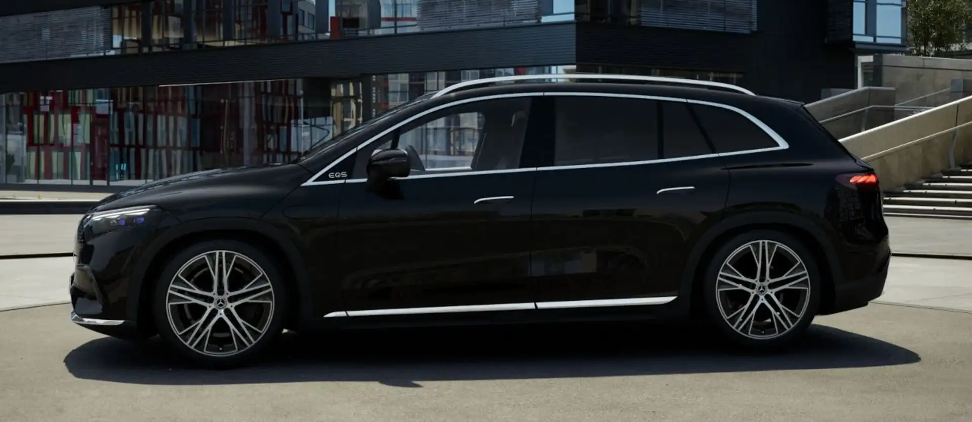 Mercedes-Benz EQS SUV EQS 450 4MATIC Electric Art Premium EXTRA Noir - 2