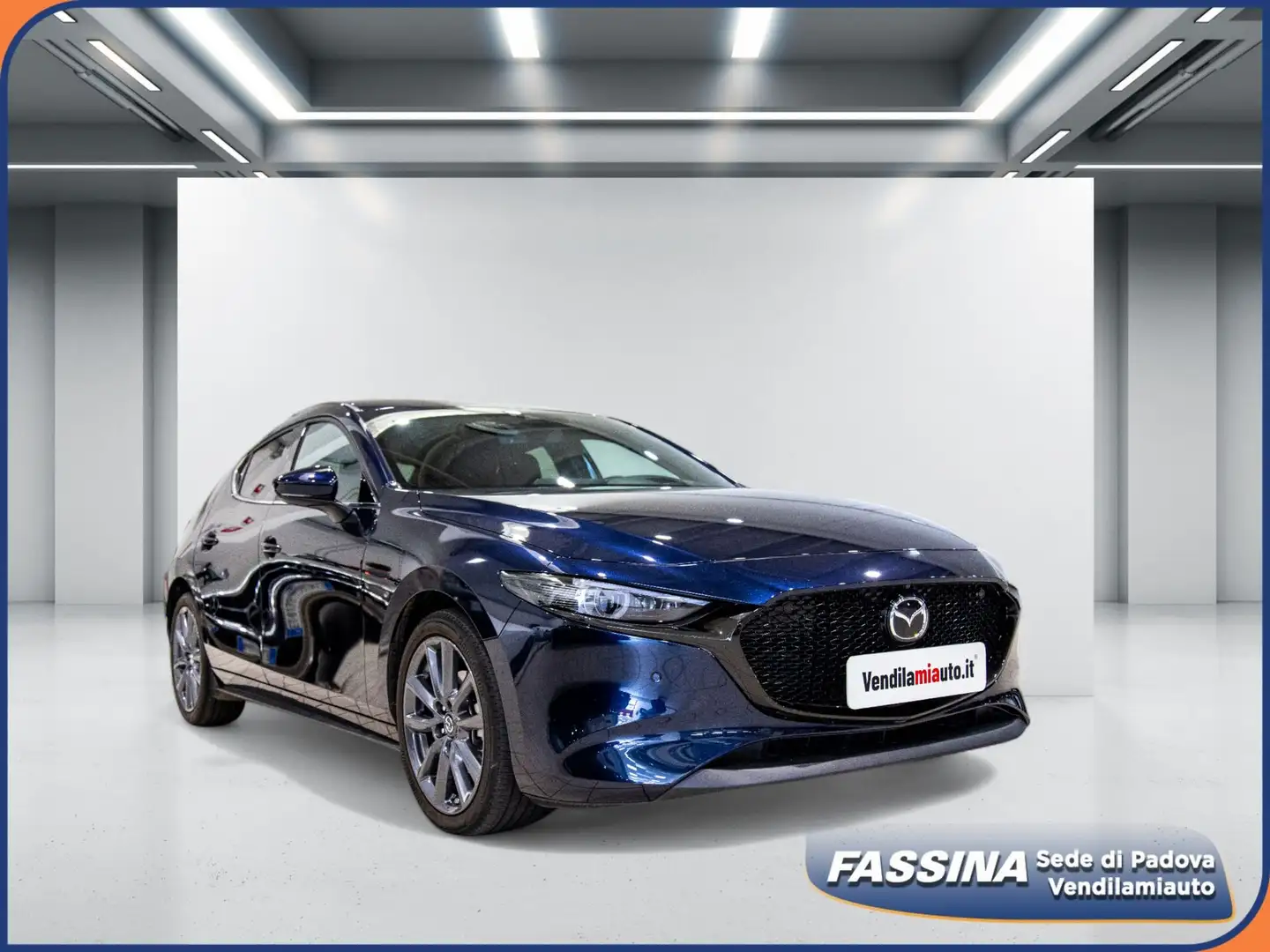Mazda 3 2.0L Skyactiv-X M-Hybrid Exceed - PADOVA Blu/Azzurro - 1