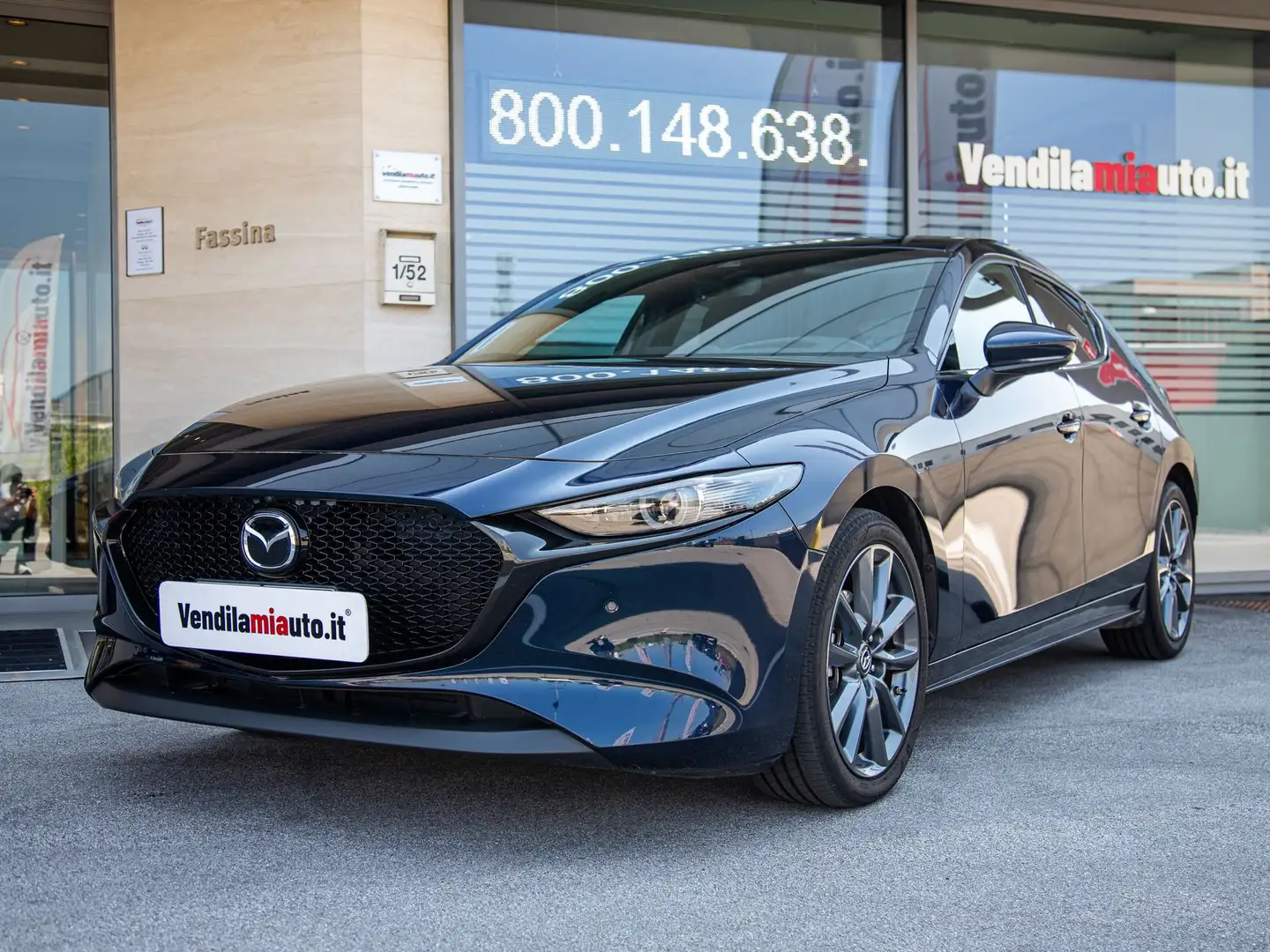 Mazda 3 2.0L Skyactiv-X M-Hybrid Exceed - PADOVA Blu/Azzurro - 2
