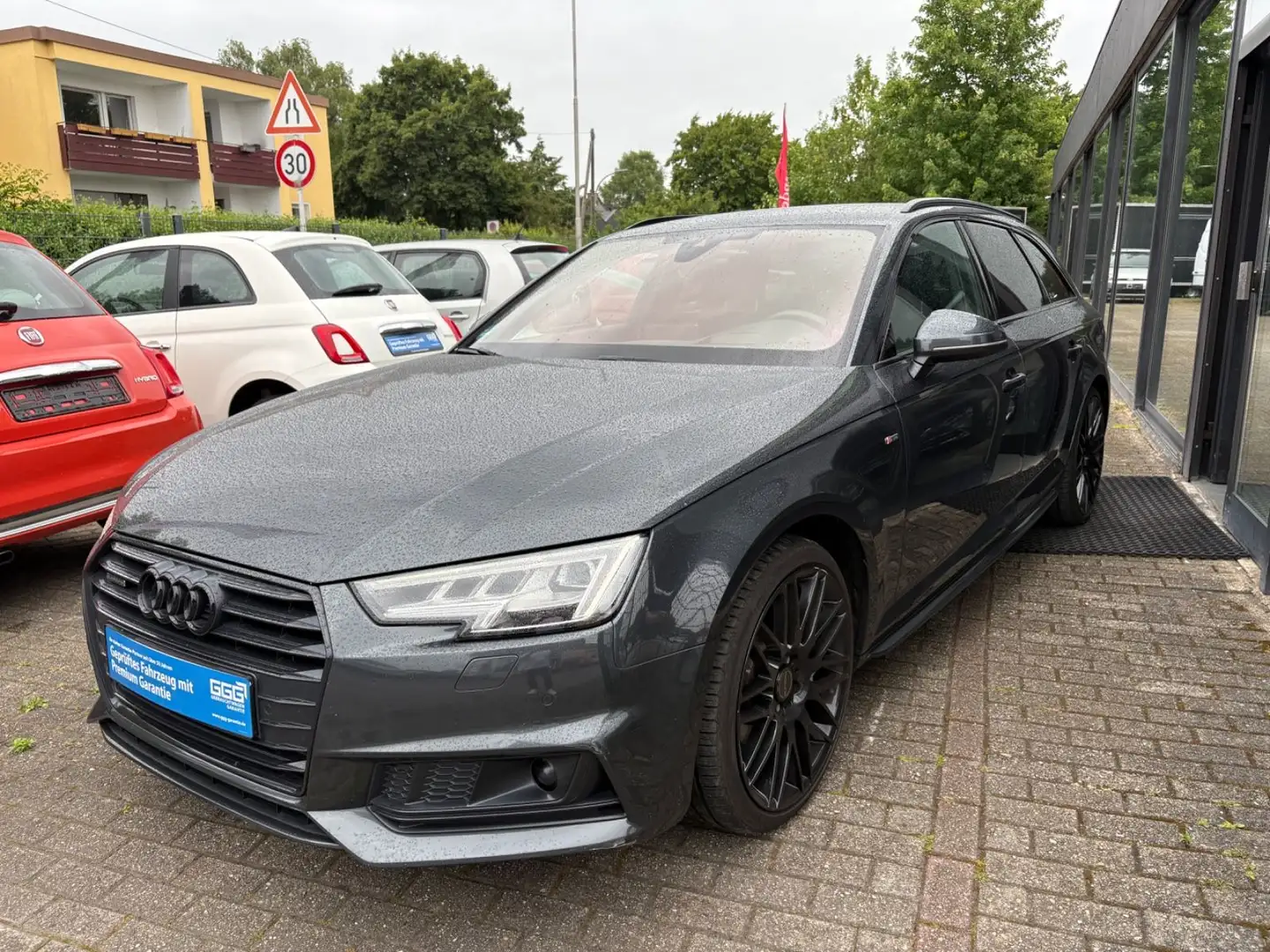 Audi A4 Avant quattro sport S-Line B&O Grau - 2