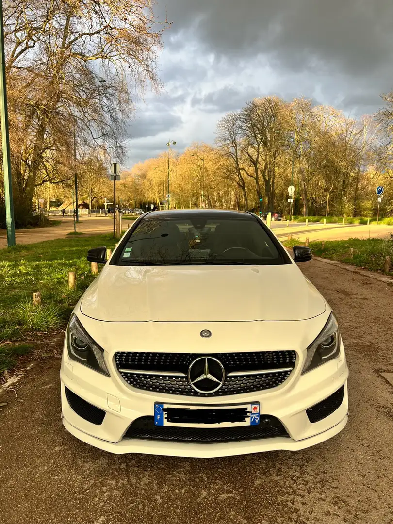 Mercedes-Benz CLA 200 Classe CDI 4Matic Fascination 7-G DCT A Blanc - 2