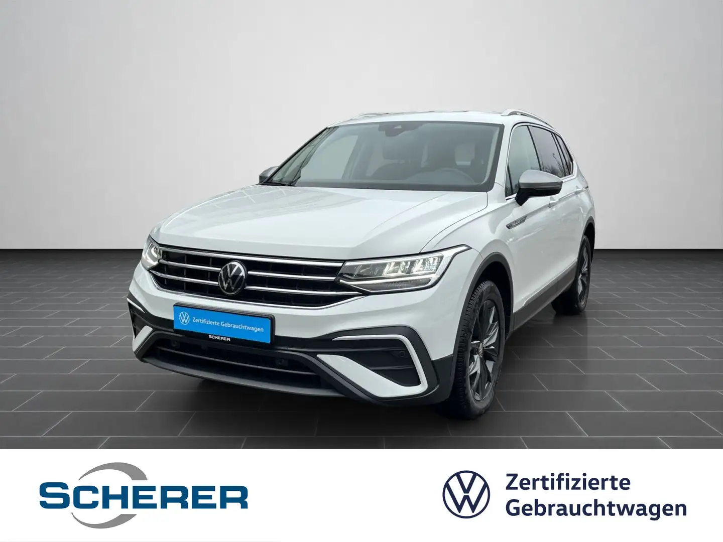 Volkswagen Tiguan Allspace 1.5 TSI DSG Life KAMERA NAVI SHZ Weiß - 1