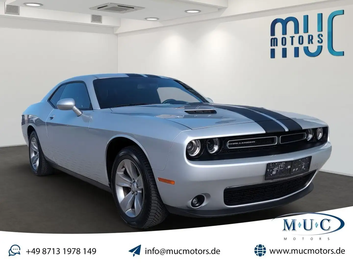 Dodge Challenger V6~Unfallfrei~gepflegt Silber - 1