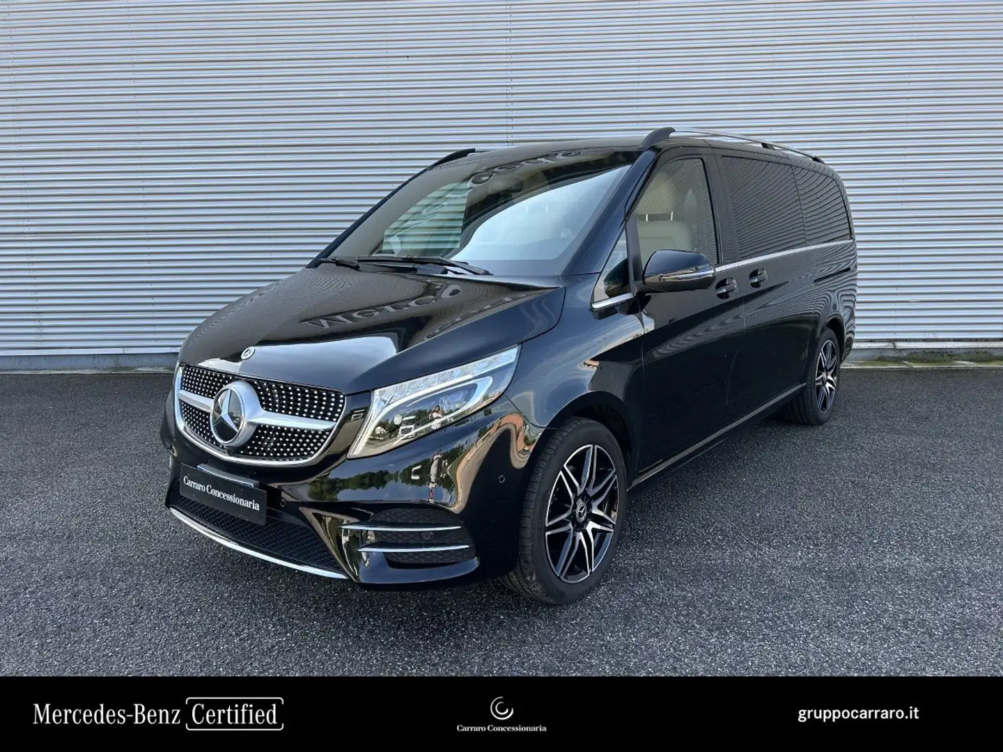 Mercedes-Benz V 300 Long AMG Sport 4matic auto TETTO PANORAMICO Černá - 1