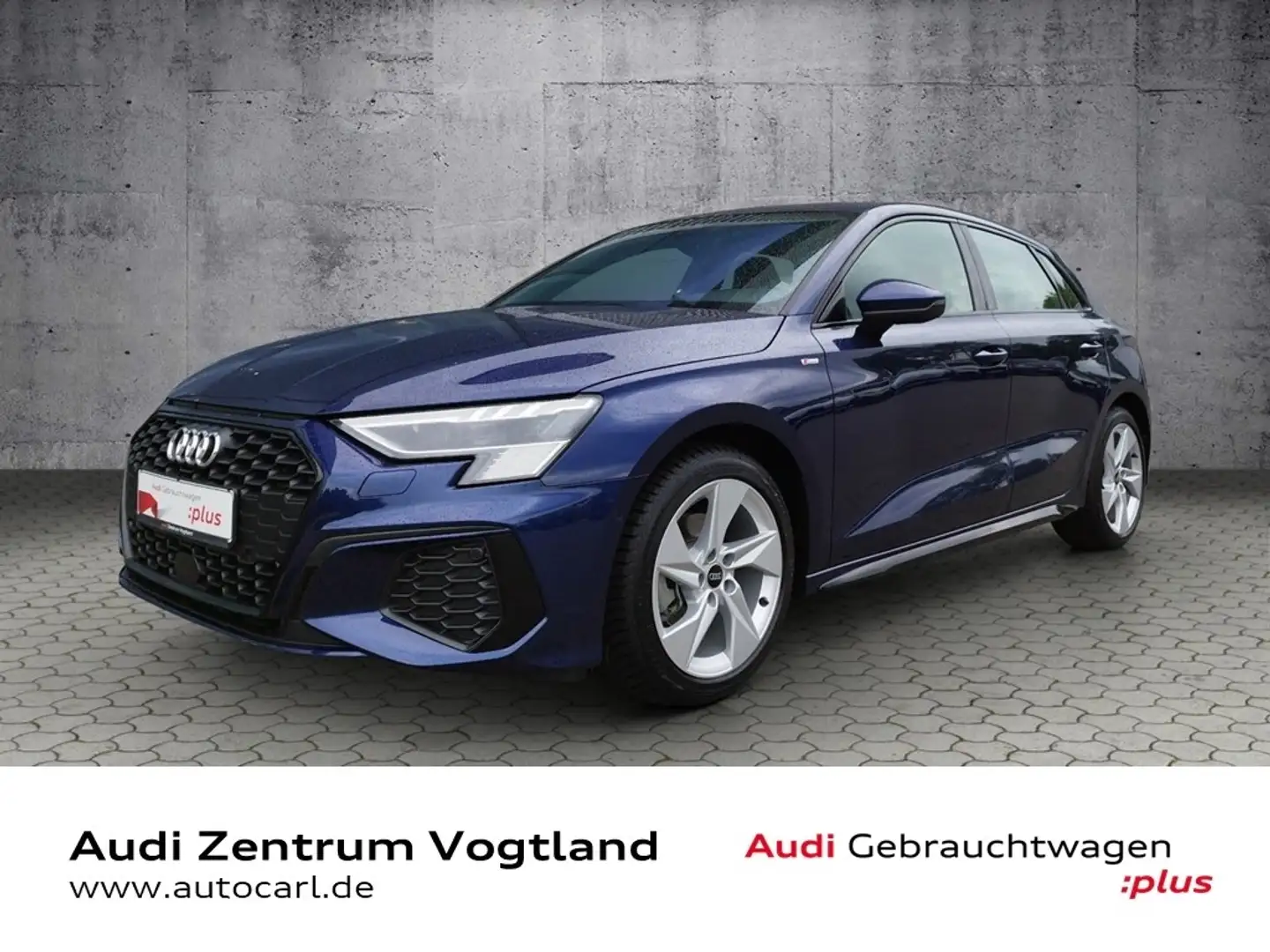 Audi A3 Sportback S line 35 TFSI S-tronic MATRIX/NAV/SHZ Blau - 1