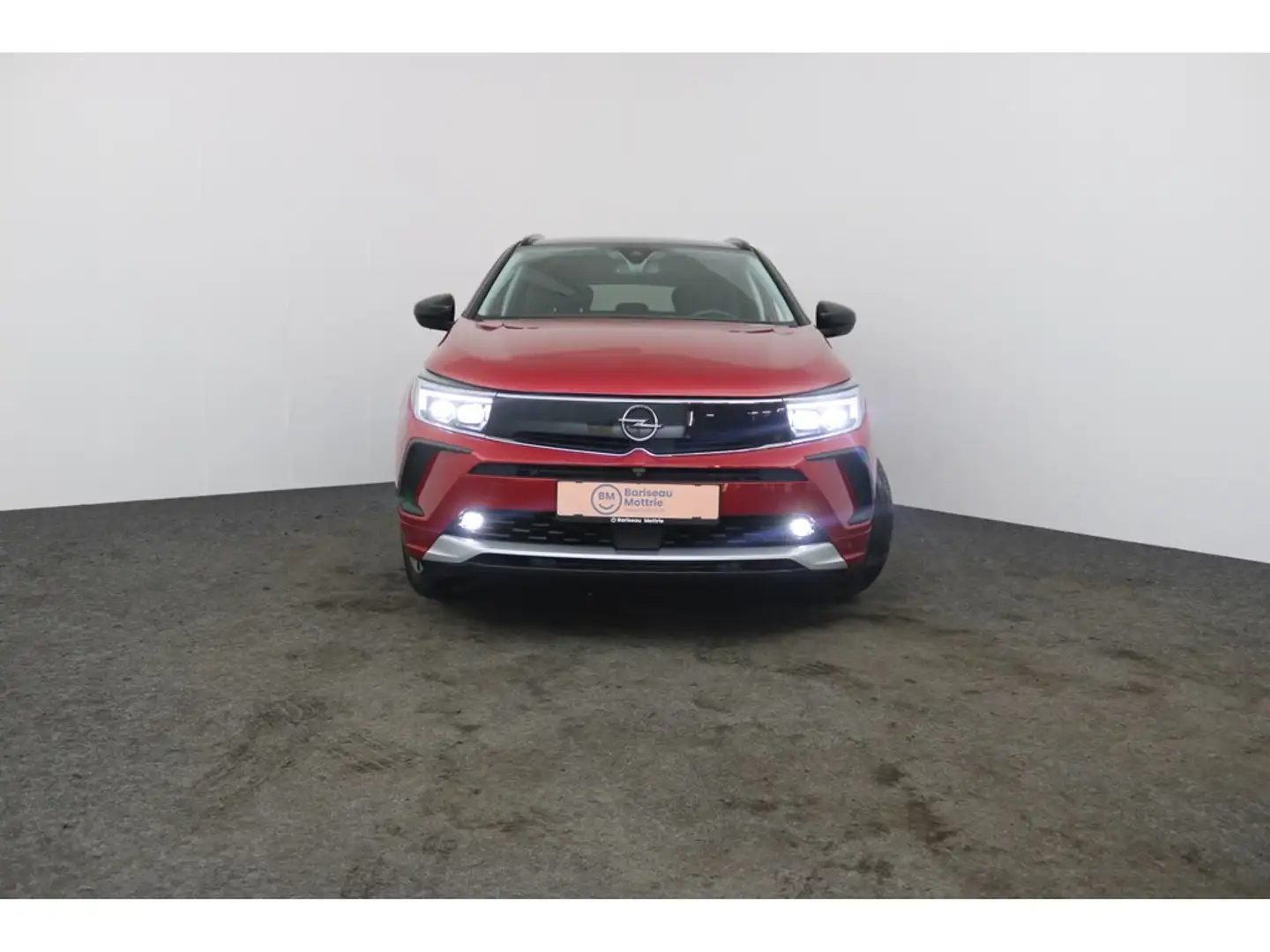Opel Grandland 1.2 TURBO ULTIMATE *AUTOMAAT*BTW AFTREKBAAR*ALCANT Rood - 2