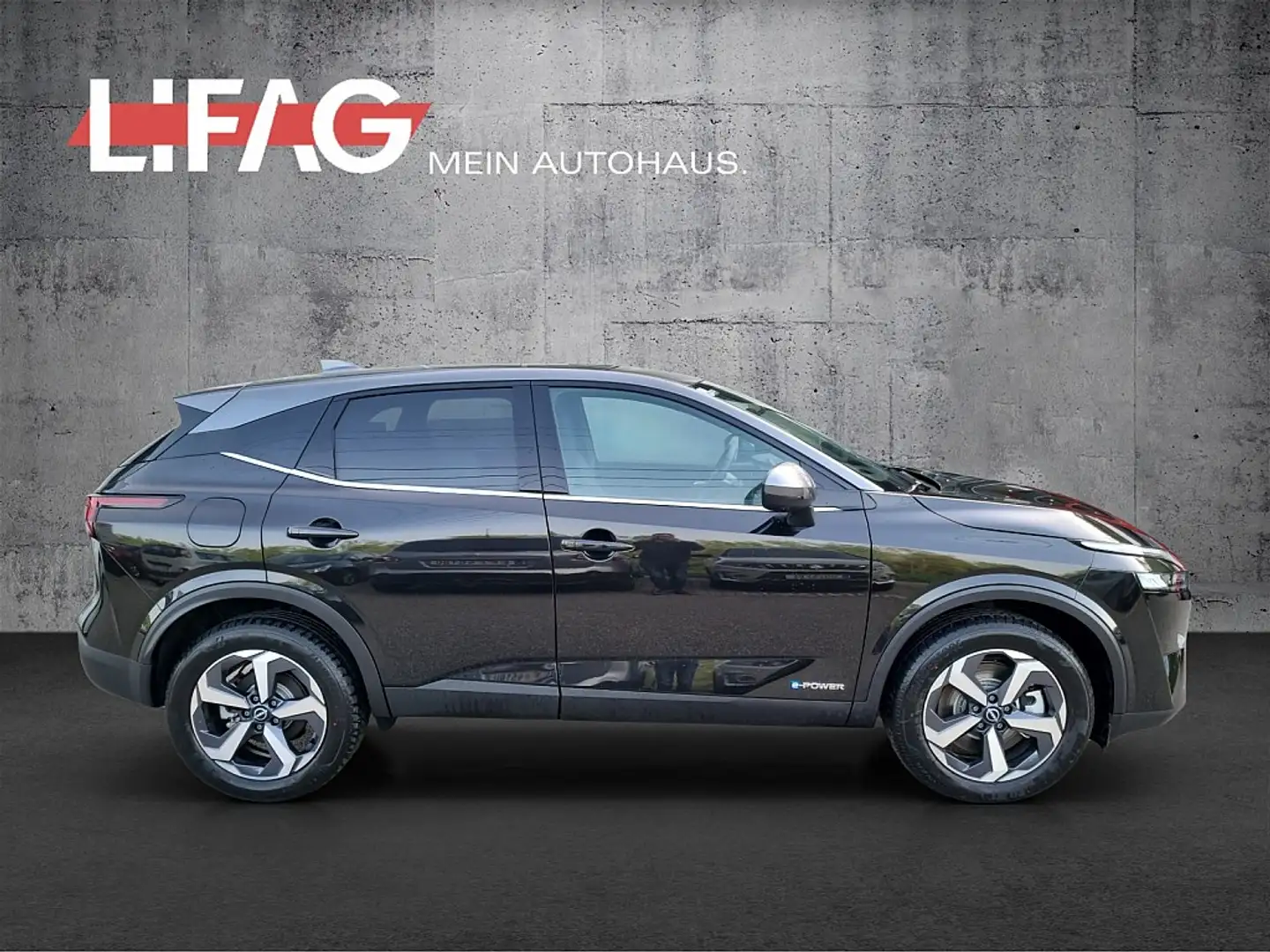 Nissan Qashqai 1,5 VC-T e-Power N-Connecta *ab € 32.990,-* Schwarz - 2