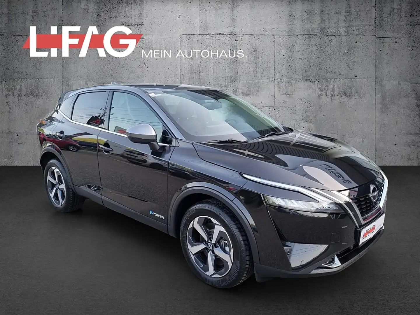 Nissan Qashqai 1,5 VC-T e-Power N-Connecta *ab € 27.990,-* Schwarz - 1