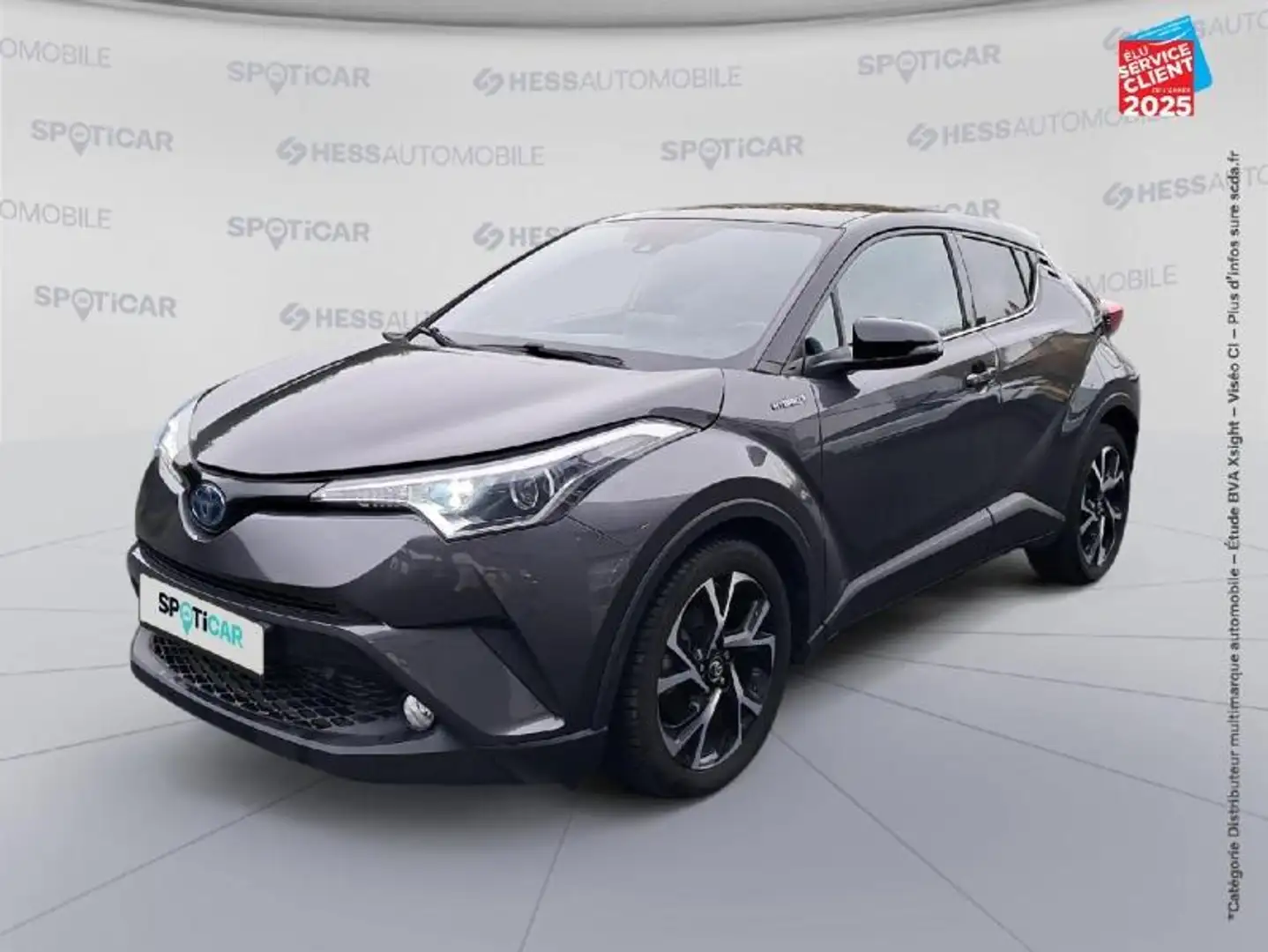 Toyota C-HR 122h Design 2WD E-CVT RC18 Gris - 1