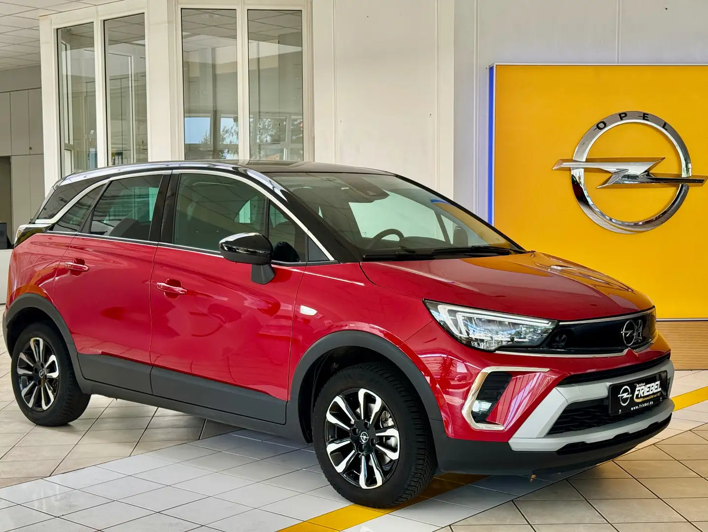 Opel Crossland Eleg.Paket/Navi/Kam/2xPP/Sitzh/LED/NEU32460€ Rot - 1