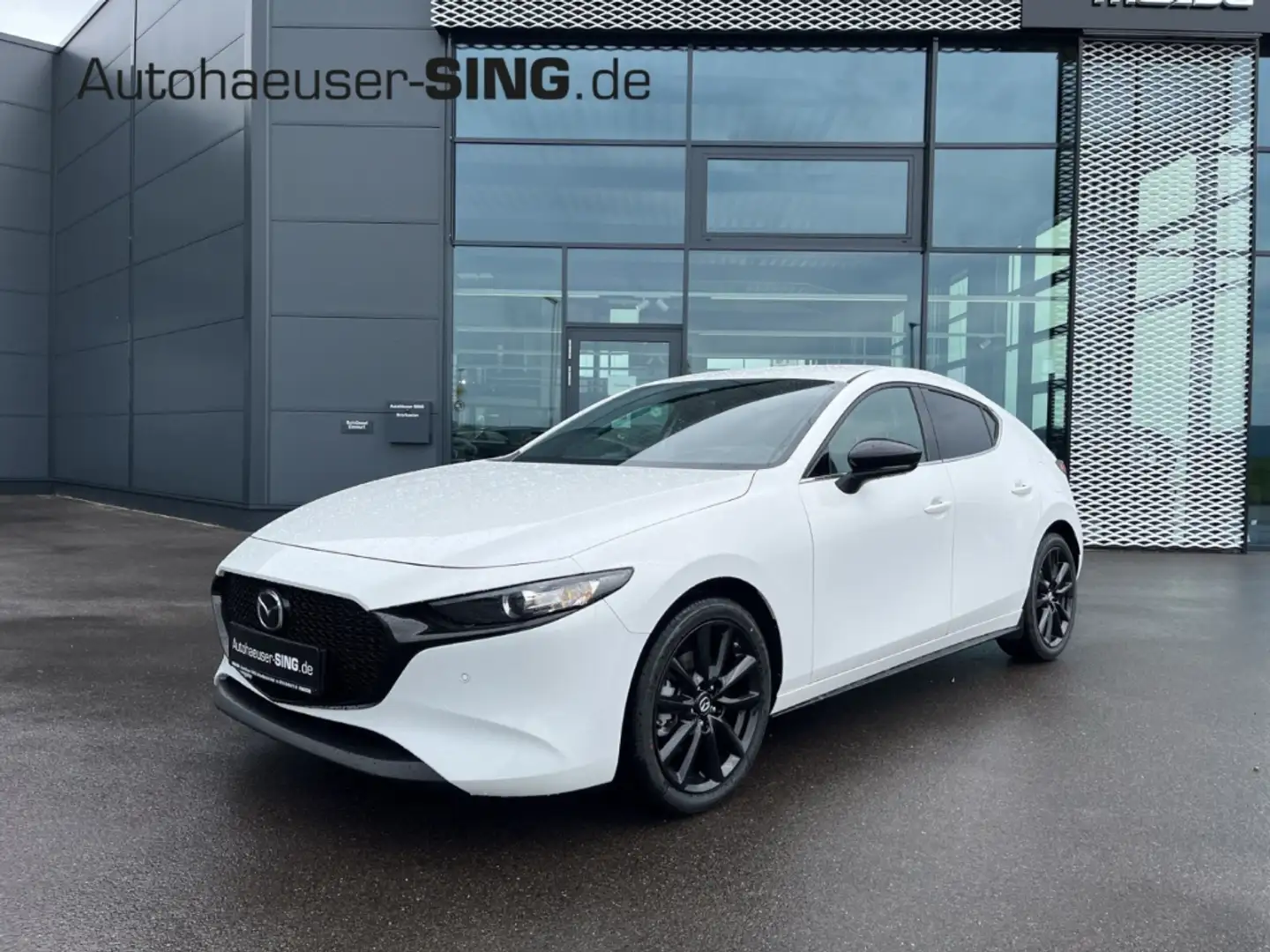 Mazda 3 Homura Kamera Keyless Induktion AppleCarPlay Weiß - 1