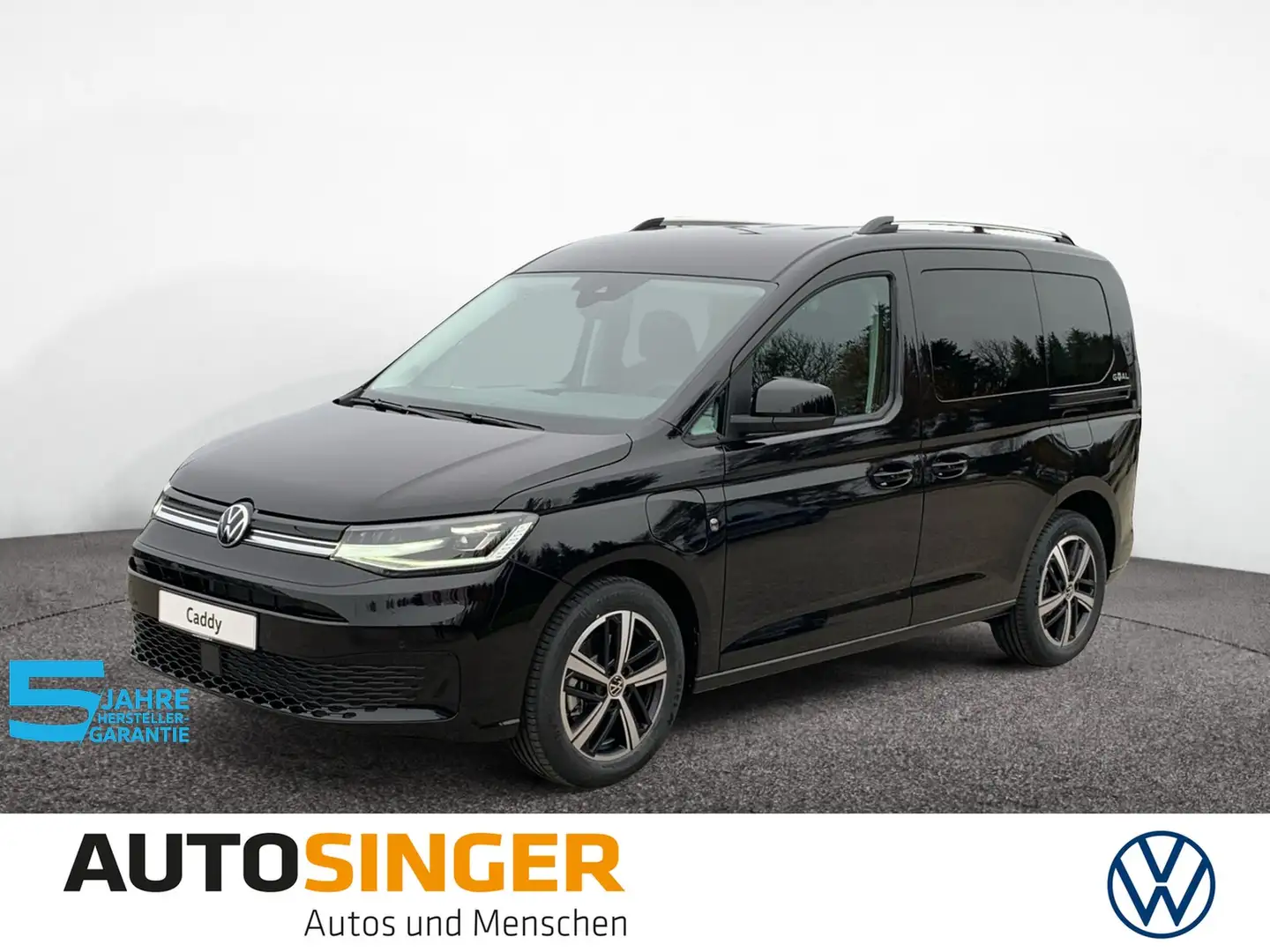 Volkswagen Caddy GOAL eHybrid AHK*NAV*LED*CAM*ACC Schwarz - 1