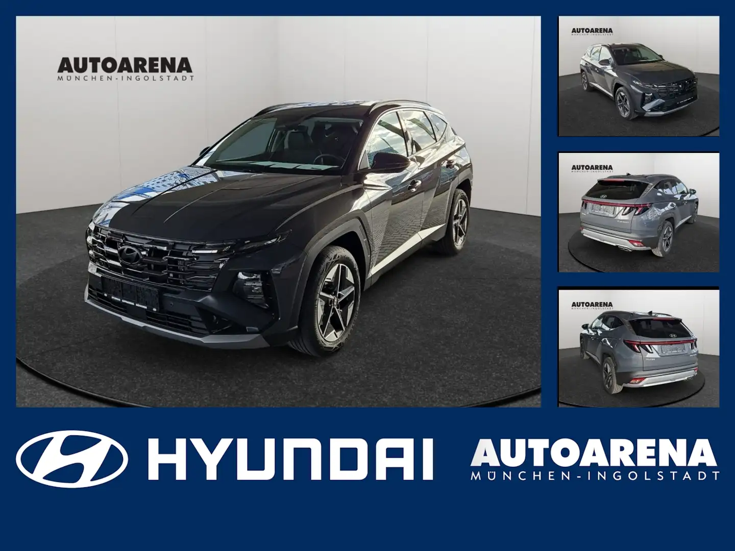 Hyundai TUCSON 1.6 T-GDI Trend FLA SpurH MATRIX LM Navi Grigio - 1