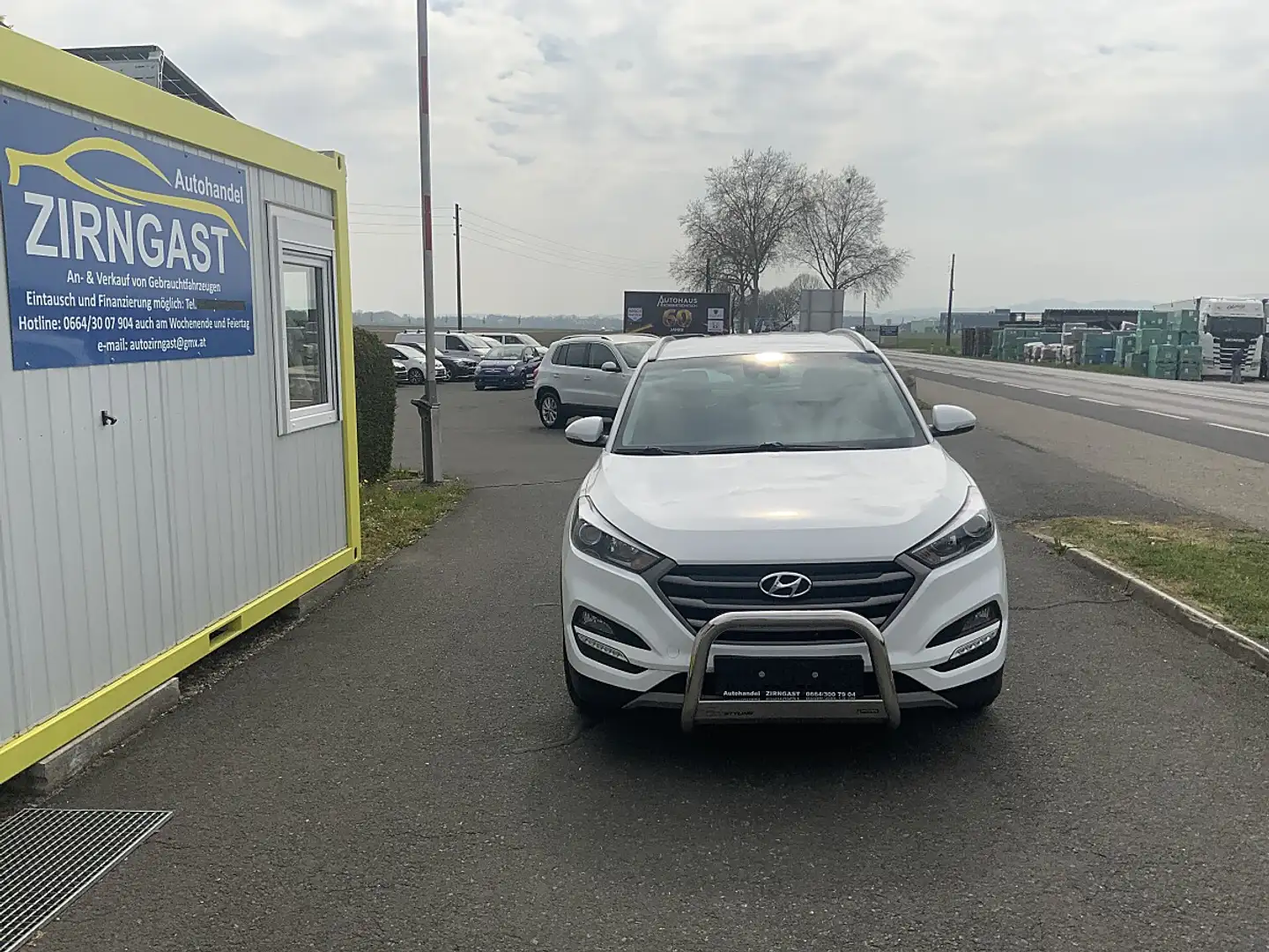 Hyundai TUCSON Tucson 2,0 CRDi 2WD Style Aut.Pickerl bis 12/20... Weiß - 2