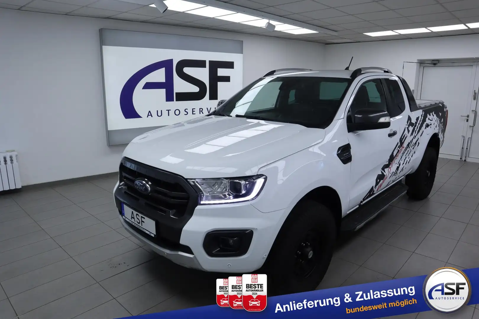 Ford Ranger Panther Wildtrak 4x4 Extrakabine #Automatik #4x... Blanc - 1