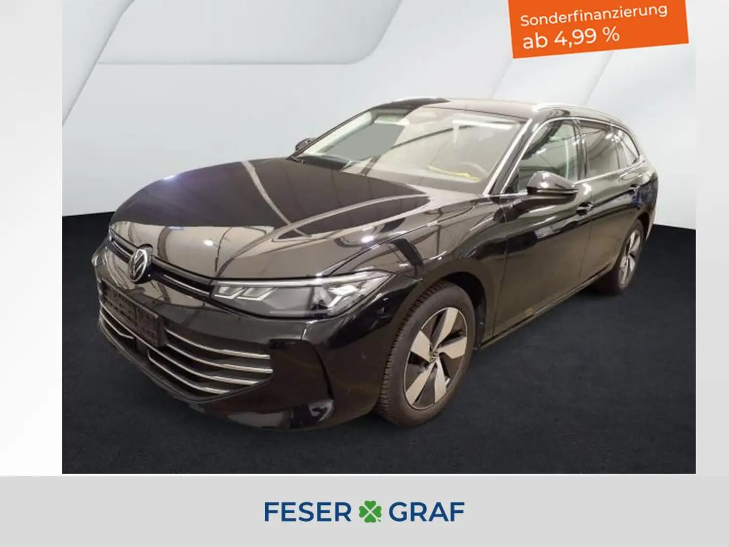 Volkswagen Passat Variant Business 1.5 eTSI 7-DSG AHK KAMERA Schwarz - 1