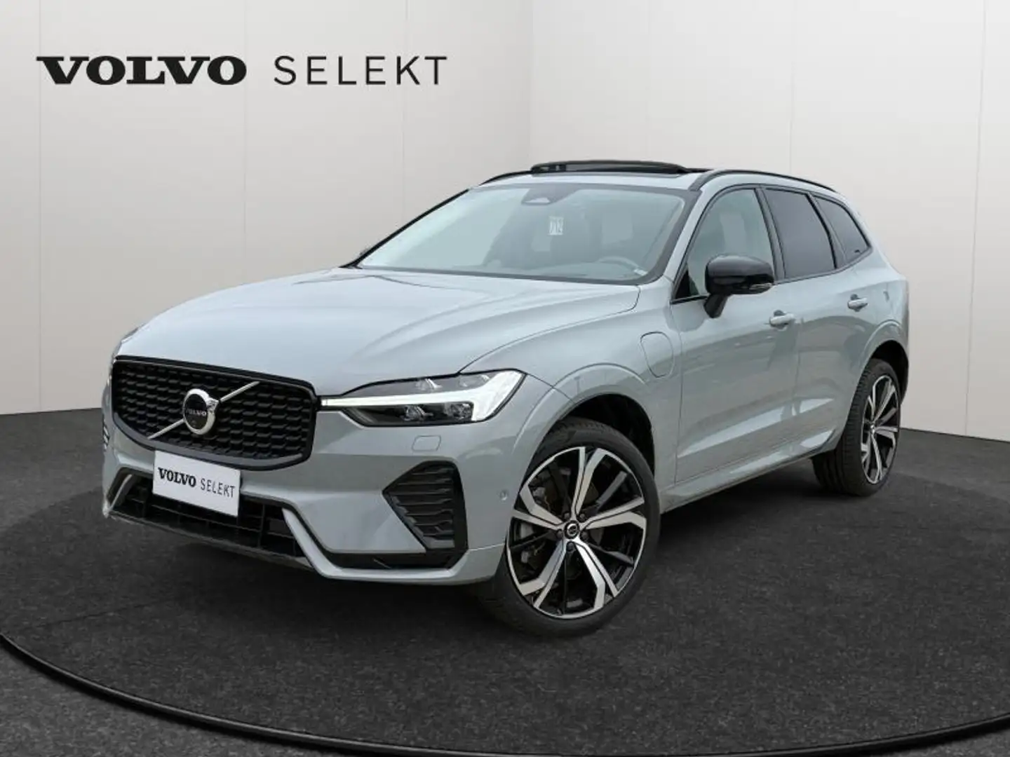 Volvo XC60 T8 Ultimate Dark / Hybride Gris - 1