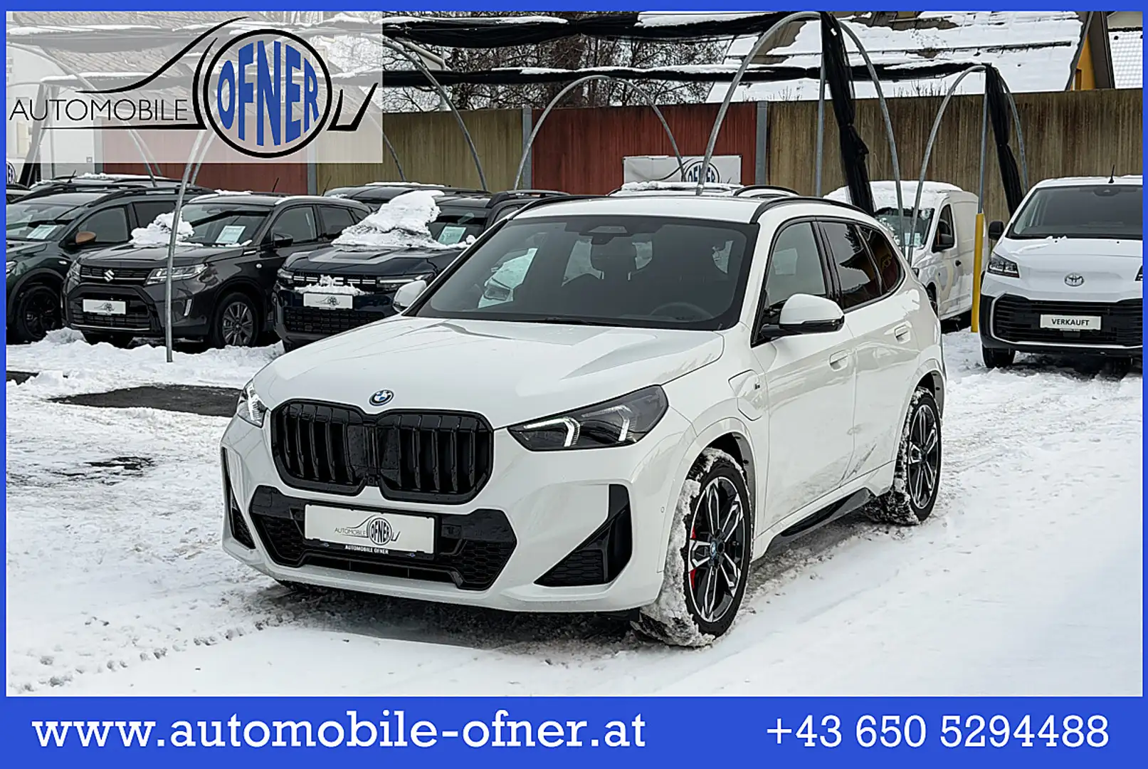BMW X1 xDrive25e Aut. M-Sport Pro AHK HeadUp DrivingAs... Weiß - 1