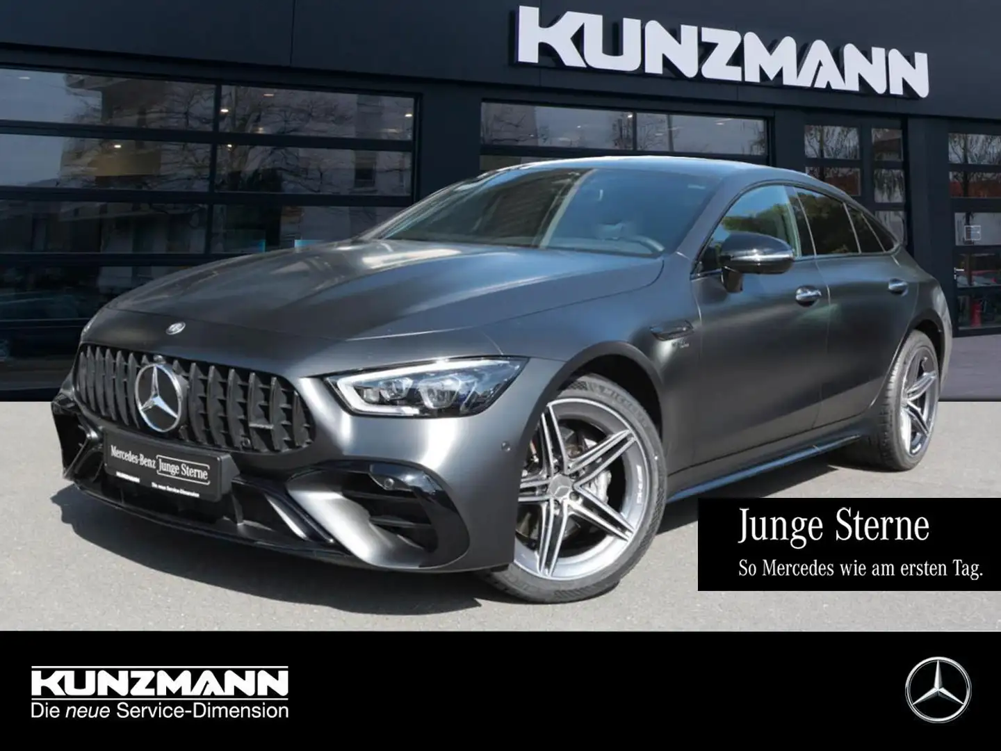 Mercedes-Benz AMG GT 53 AMG 4M+ Night Panorama Standhzg Distronic Grau - 1