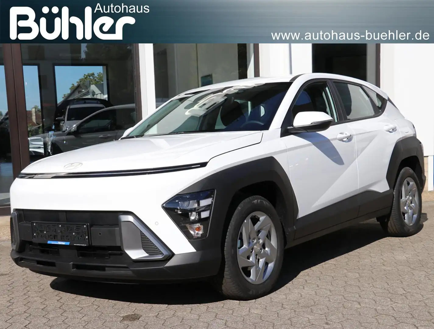 Hyundai KONA Select 1.6 T-GDI DCT-Automatik Navigation, LED-... Weiß - 1
