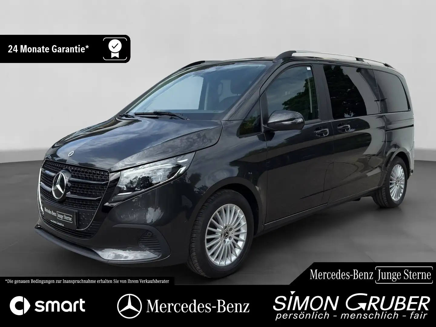 Mercedes-Benz V 220 d STYLE+ Kompakt MultiBeam 2*AC AHK 7Sitze Grau - 1