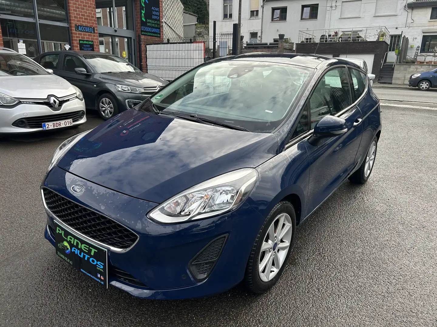 Ford Fiesta 1.1i  5 PORTES MODEL 2018 AIRCO GARANTIE 12 MOIS Blu/Azzurro - 1