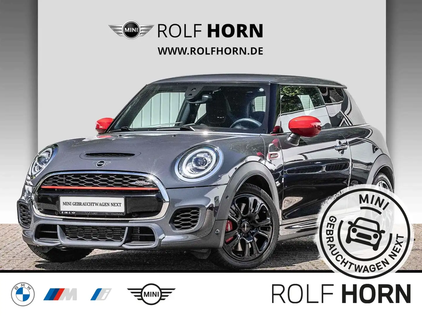 MINI John Cooper Works Autom Navi LED RFK Klima 17" Grijs - 1