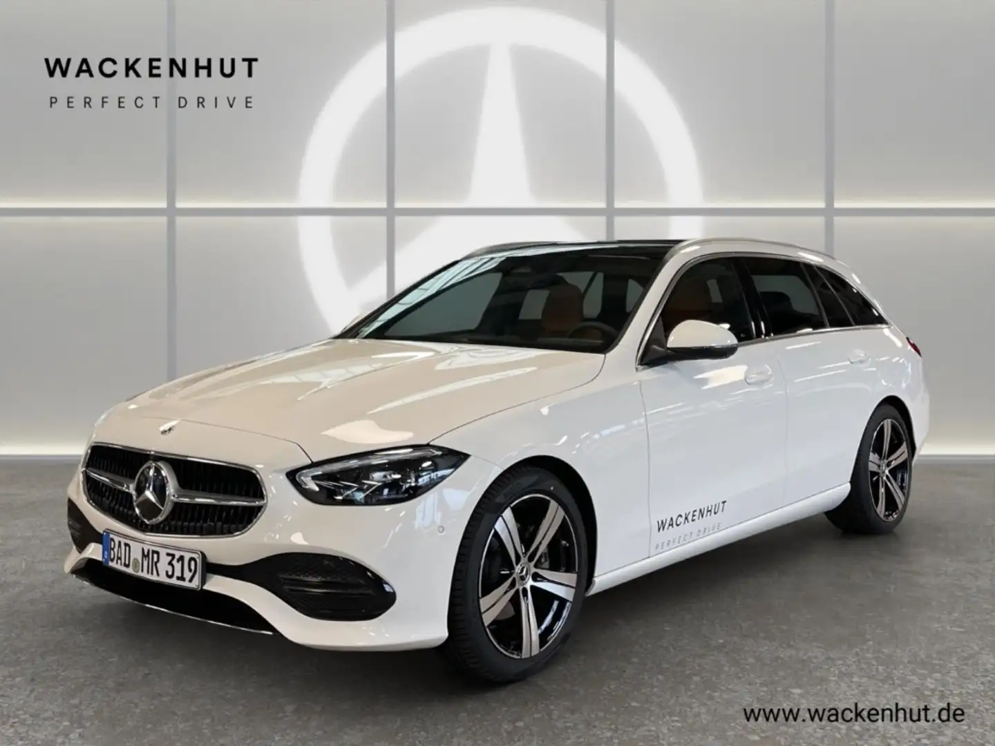 Mercedes-Benz C 180 T EDITION AVANTGARDE PANO DISTR AHK 360°LED Weiß - 1