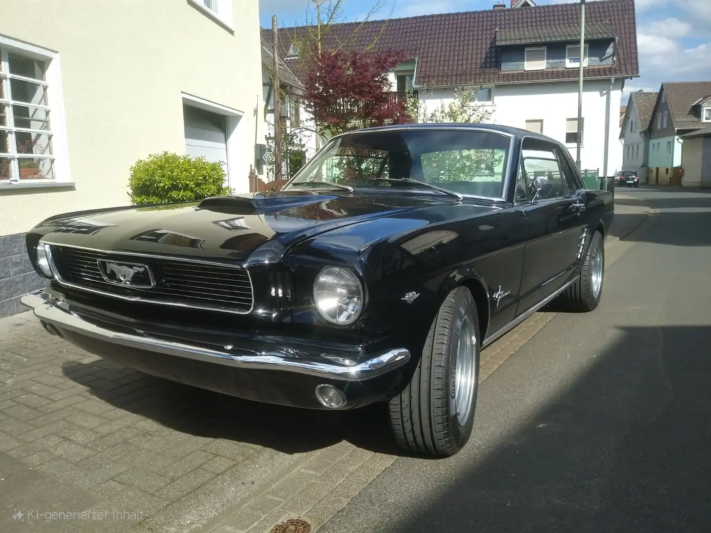 Ford Mustang Schwarz - 1