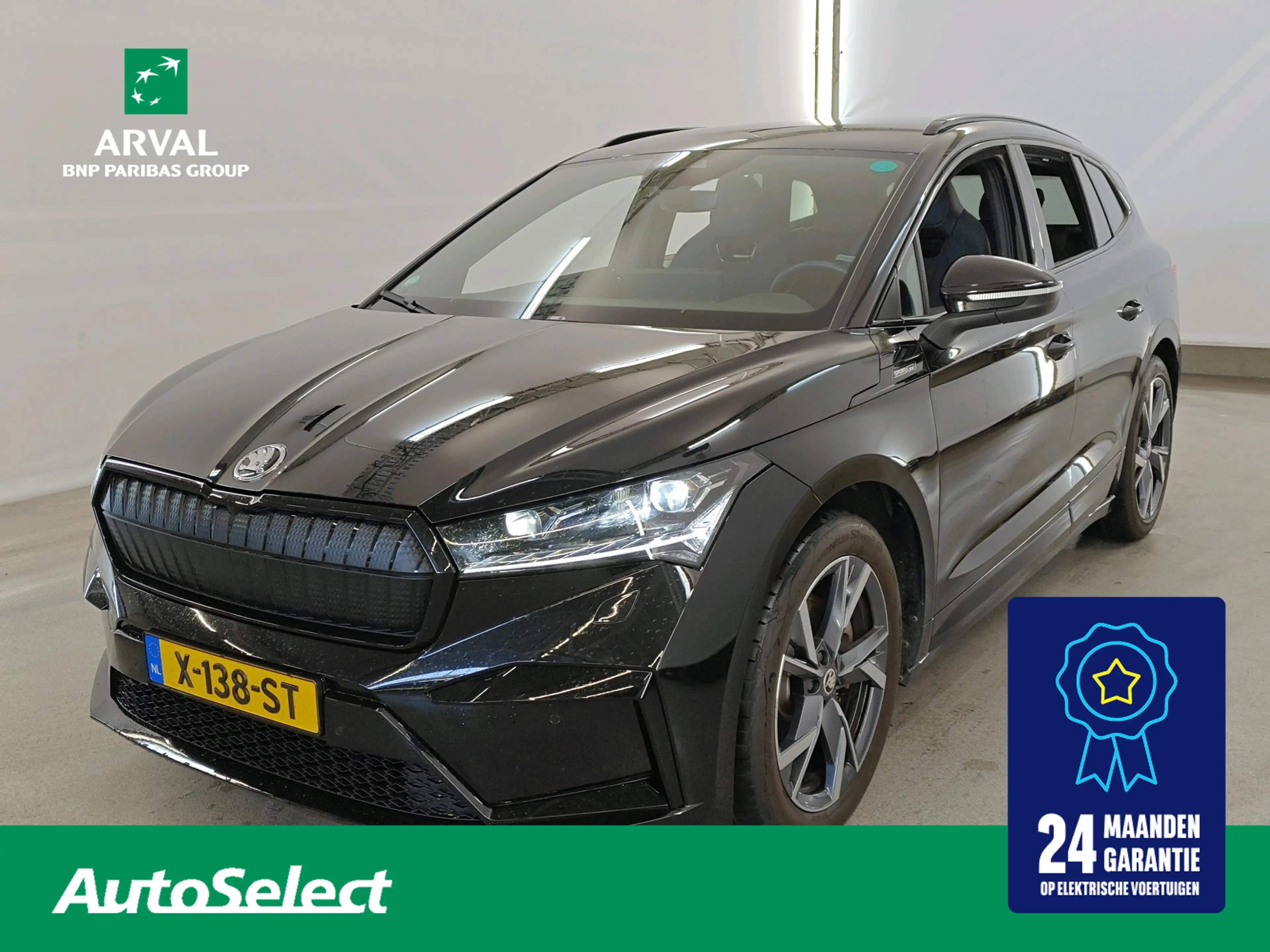 Skoda Enyaq 85 286pk Sportline | SOH 93% | Trekhaak wegklapbaa