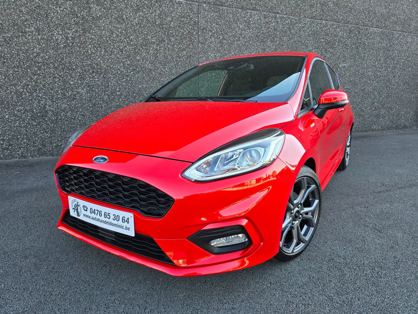 Ford Fiesta 1.0 EcoBoost ST-Line (EU6.2) Red - 1