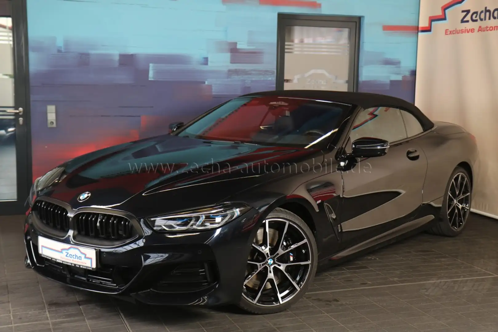 BMW 840 i Cabrio M-SportPRO.DrivProf.Park+.Sitzbel. Noir - 1