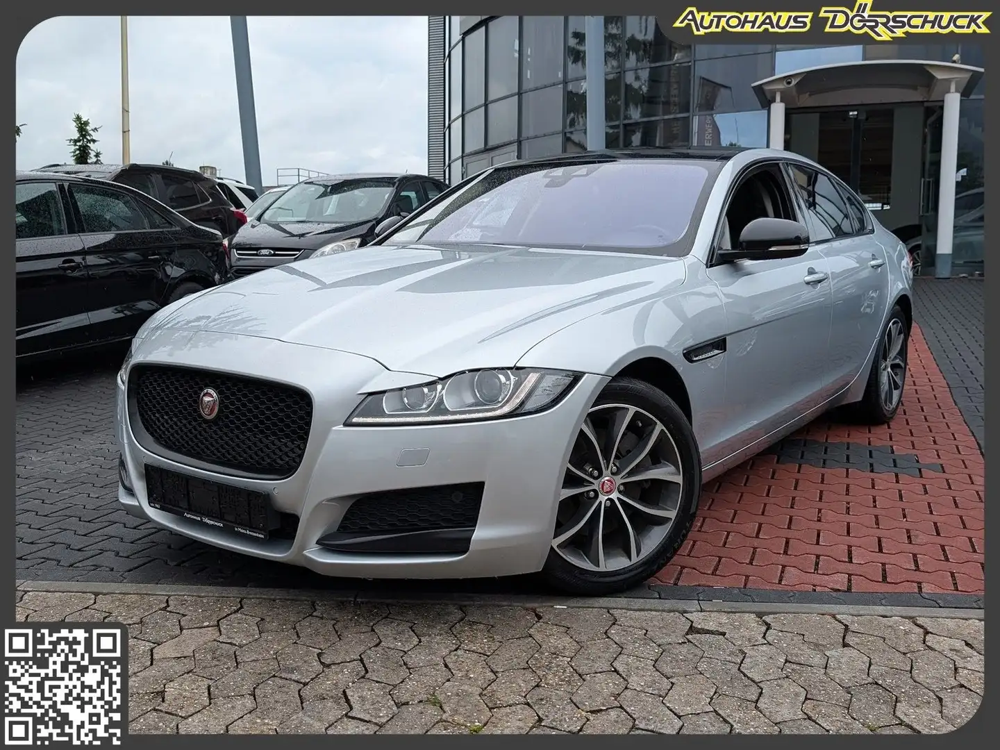 Jaguar XF 20d VOLLEDER Bi-Xenon. Navi **ESPRESSO** Plateado - 1