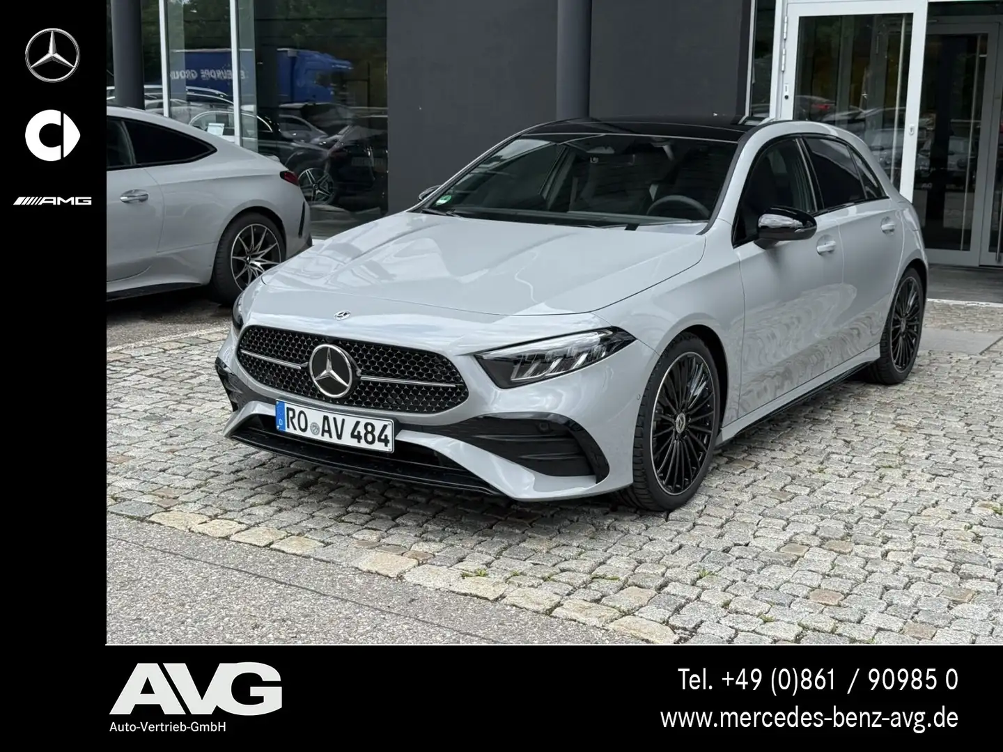 Mercedes-Benz A 180 A 180 d AMG Special Edition Pano HuD RF NIght Navi Grau - 1