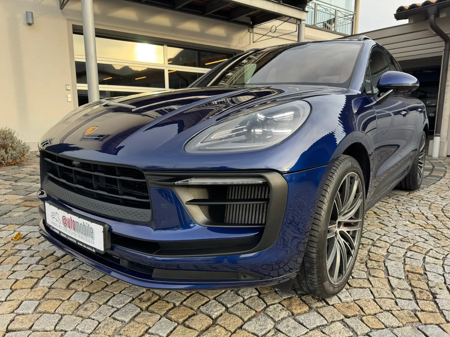 Porsche Macan S Vollleder|Pano|PDLS+|360°View|LuftFW|21 Blau - 1