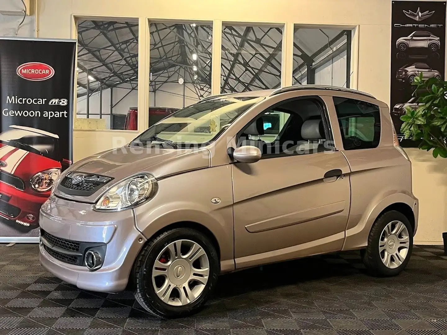 Microcar M.Go SXI Beige Mopedauto Leichtmobile XXL 45 kM Beige - 1